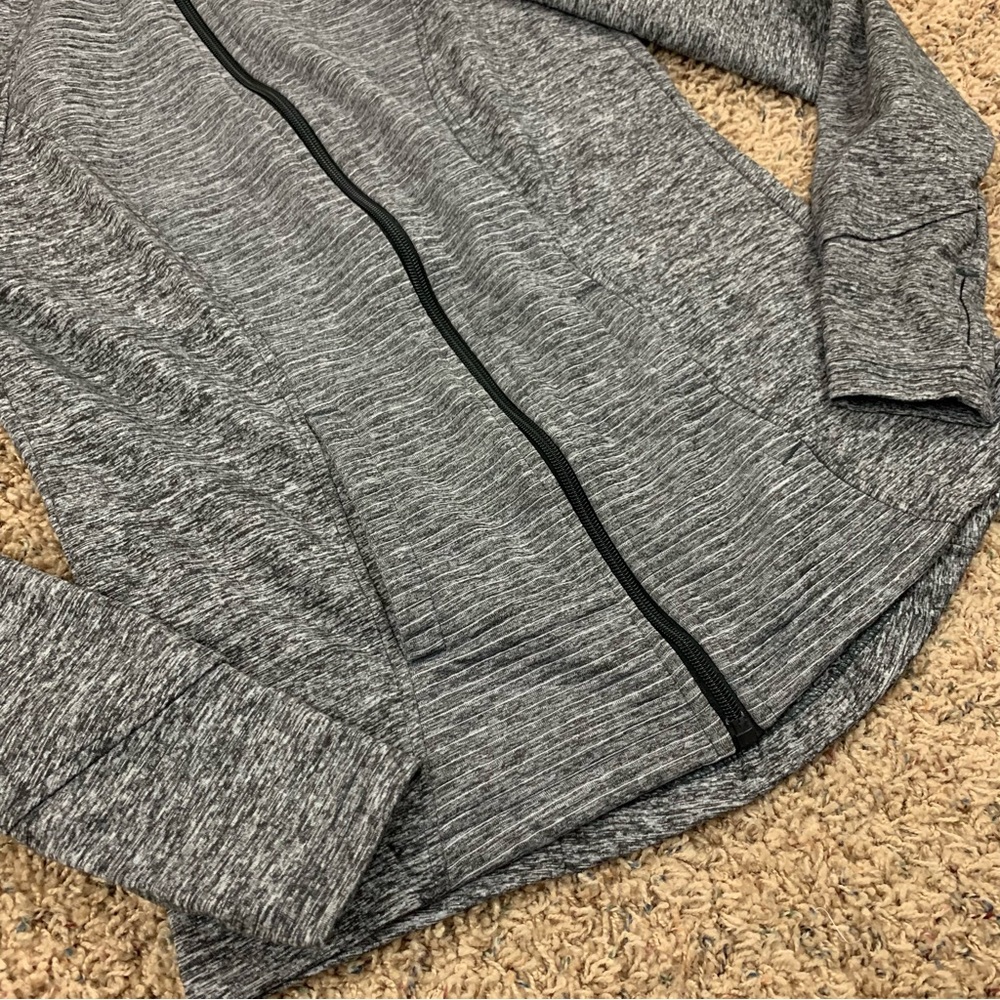 NEW Avia Grey Athletic Zip Jacket - Picture 4 of 11